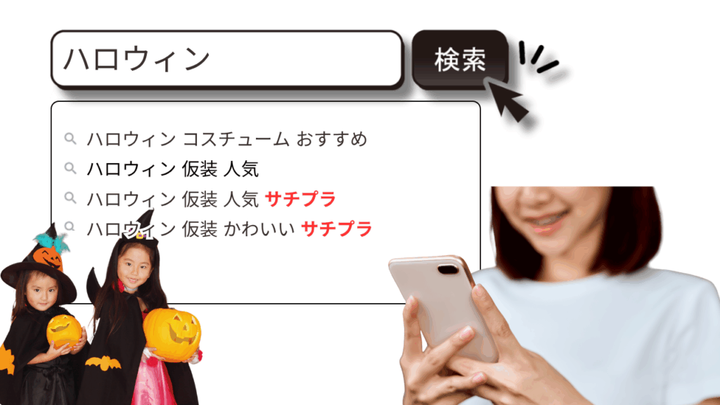 【今年のハロウィンは勝負の年!】ハロウィンコスチュームの売上を爆上げする“サジェストPR”活用法
