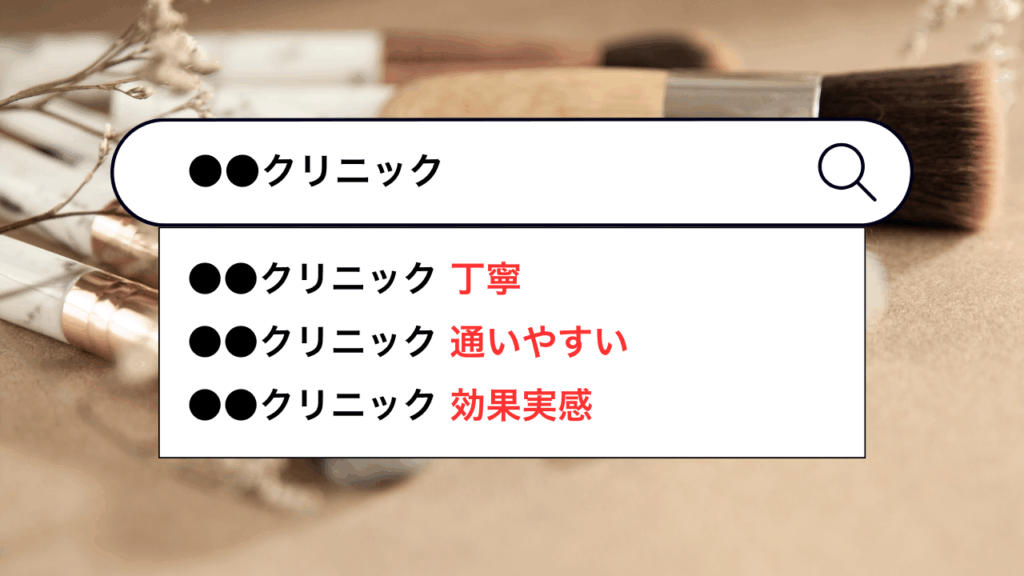 業種別 サジェスト 美容