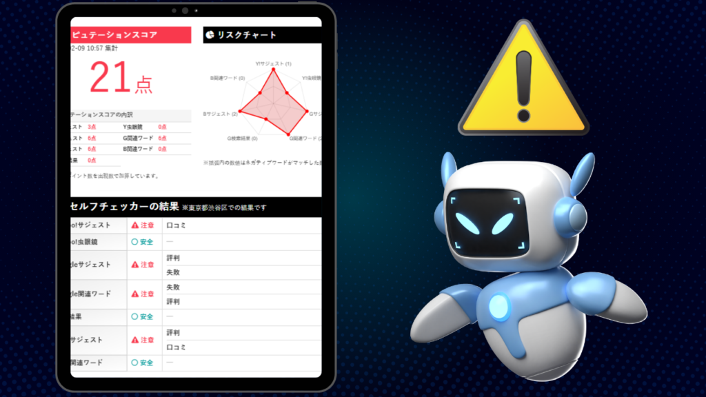 口コミはAI要約される。企業の印象とサジェストの関係